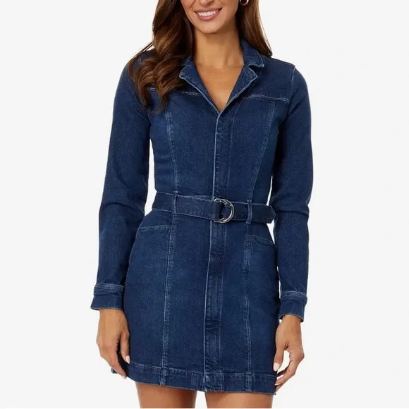 PAIGE Dresses Paige Anessa Denim Dress Lxl See Description